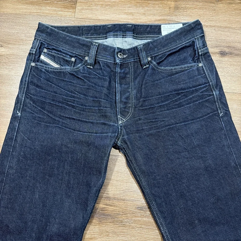 Diesel Jeans Mens 31 x 30 VIKER Regular Straight 0RZ29 Dark Blue Wash ORZ29